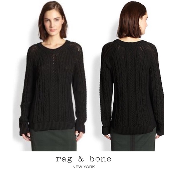 rag & bone Sweaters - NEW Rag & Bone Nala Fishermen Cable Knit Sweater
